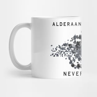 Alderaan Memorial Shirt Mug